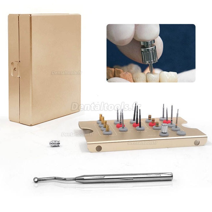 Kit d'extraction de vis fractur&eacute;e d'implant dentaire universel